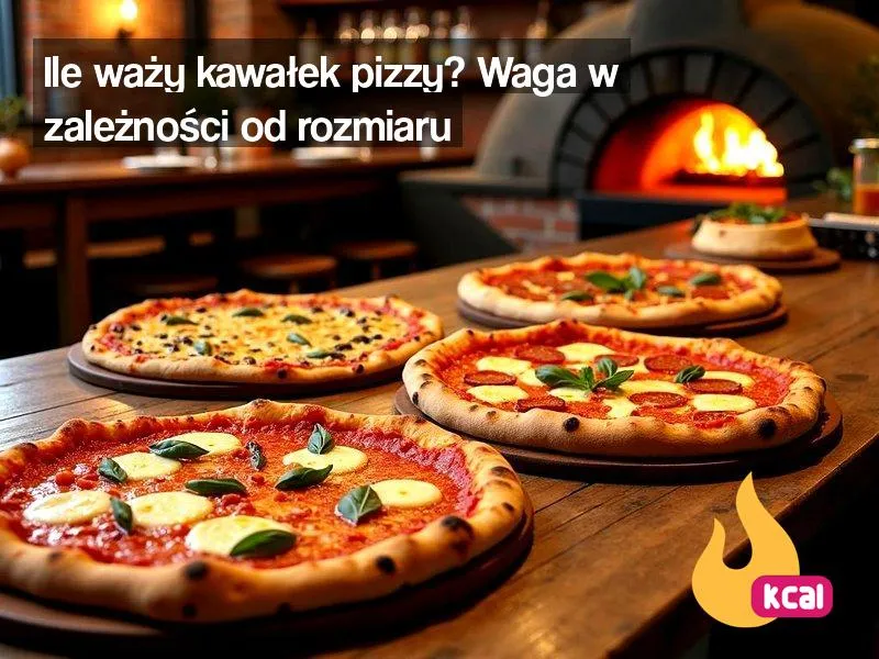 Zdjęcie Ile waży kawałek pizzy? Zaskakujące różnice w wagach!