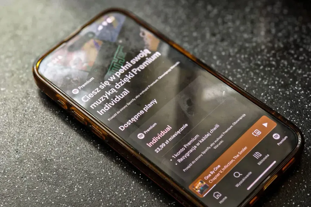 Zdjęcie Ile kosztuje Spotify Premium Individual? Sprawdź aktualną cenę i oferty