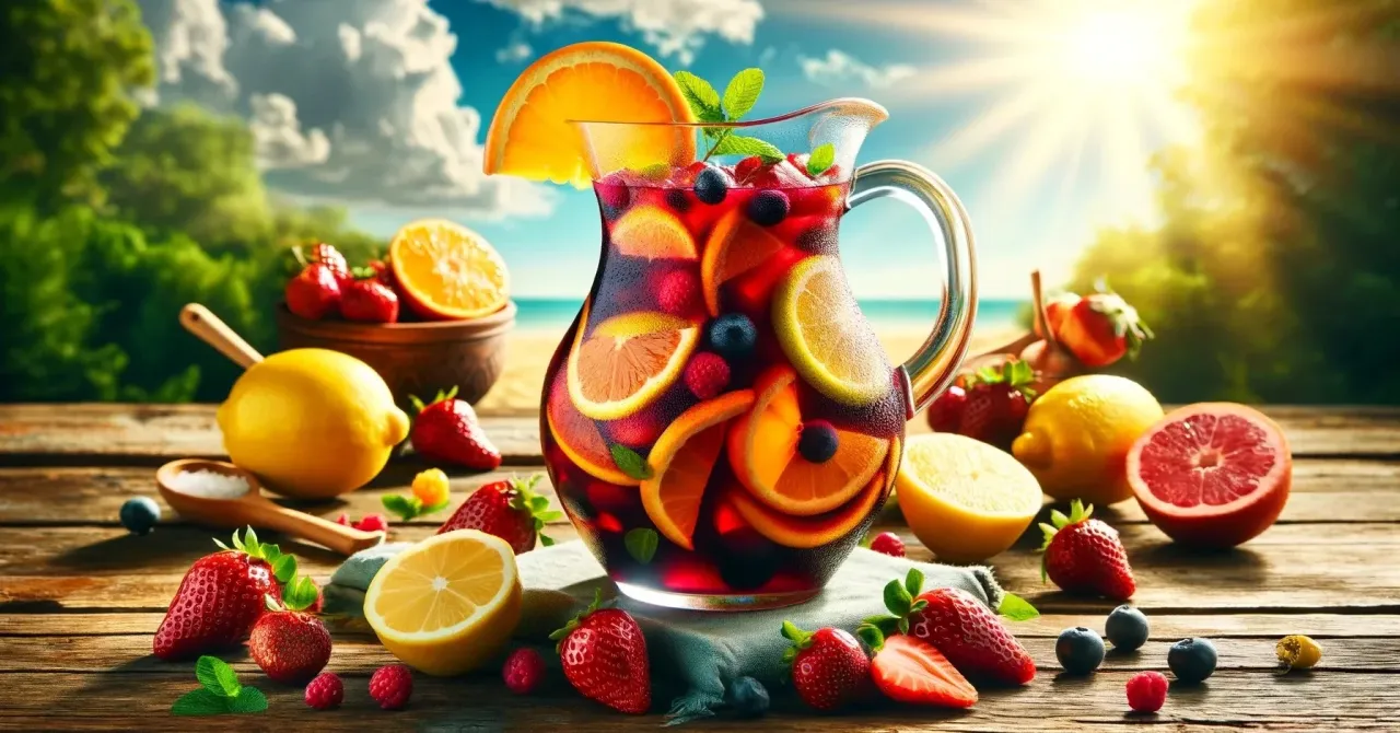 Zdjęcie Sangria drink: Przepis na idealny napój na letnie wieczory