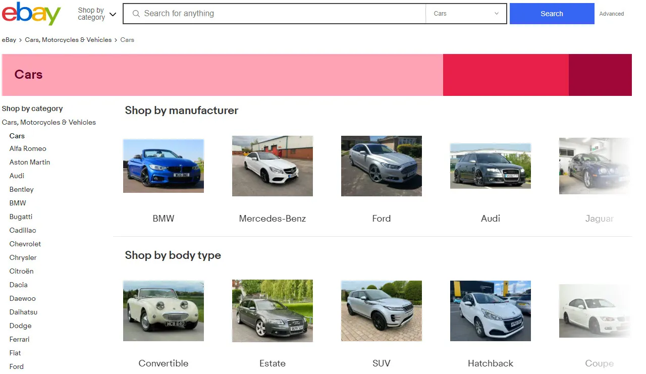 Zdjęcie EBay Motor Cars: So finden Sie die besten Angebote und sparen Geld