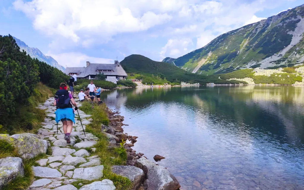 Zdjęcie Szlak do Doliny Pięciu Stawów na dokładnej mapie - wszystkie trasy piesze