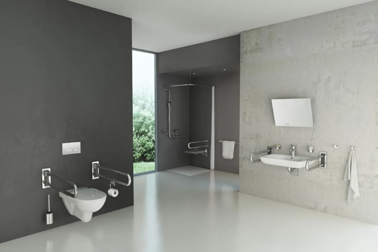 Zdjęcie Jak powinna wyglądać łazienka dla niepełnosprawnych - kompletne wymogi 2024