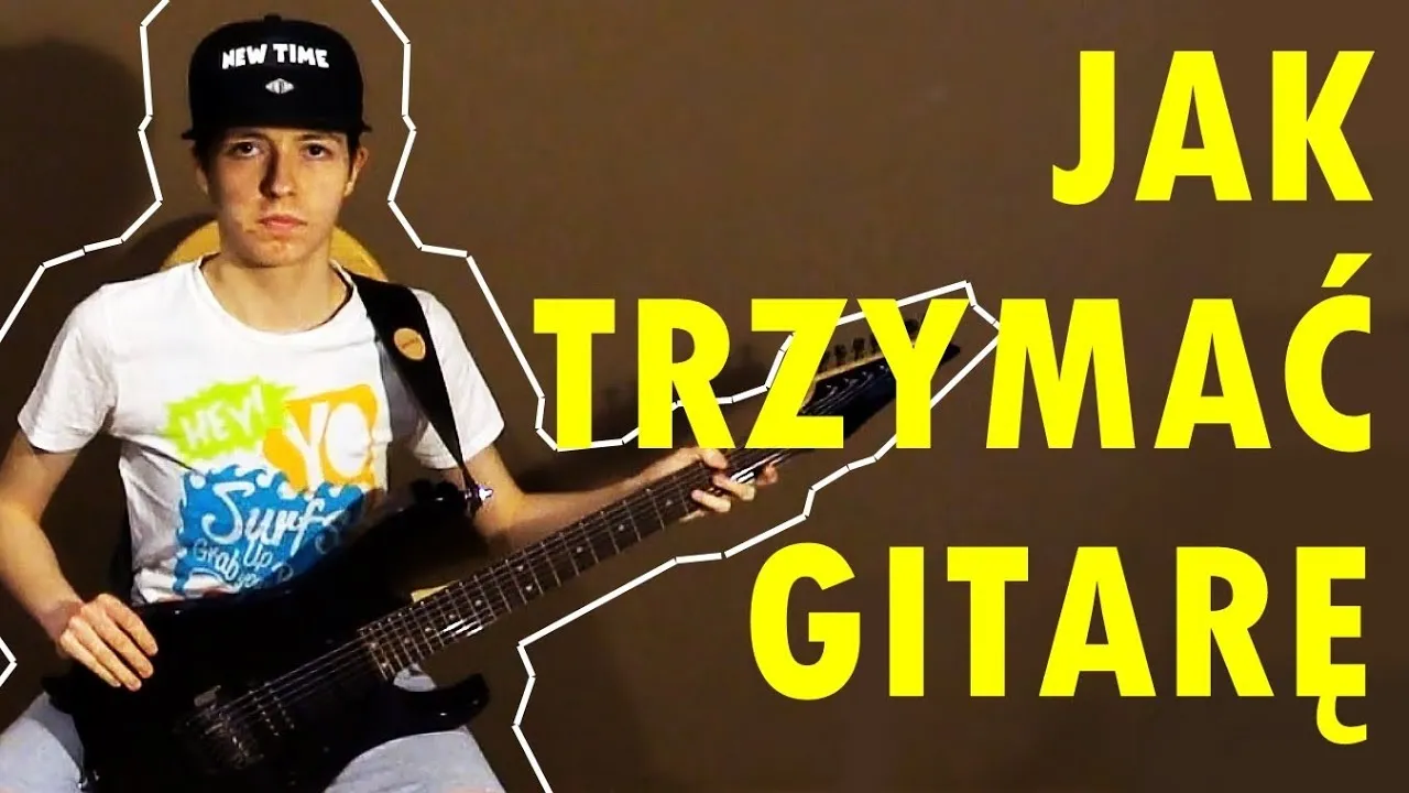 Zdjęcie Jak trzymać gitarę elektryczną, aby uniknąć bólu podczas gry