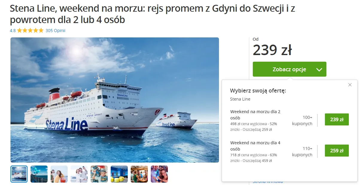 Zdjęcie Ile kosztuje rejs promem do Szwecji? Ceny, sezonowość i promocje, które musisz znać