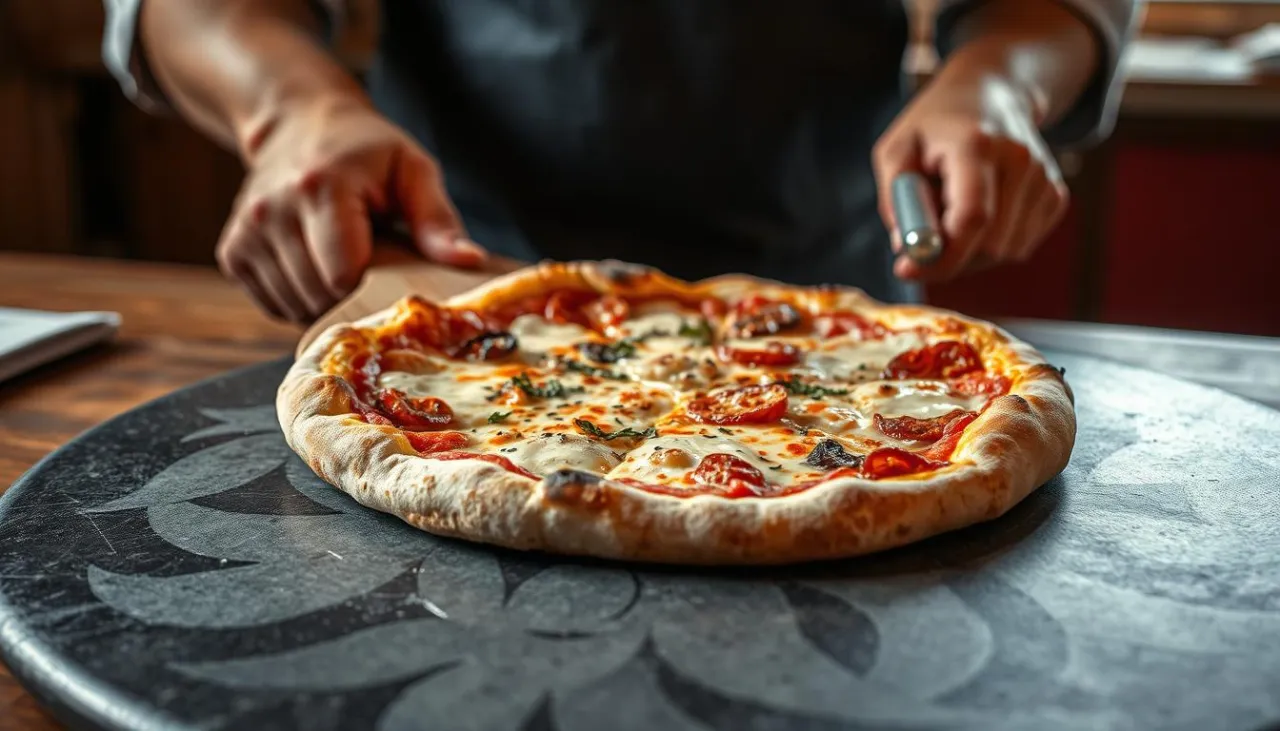 Zdjęcie Dlaczego pizza przywiera do kamienia i jak tego uniknąć?