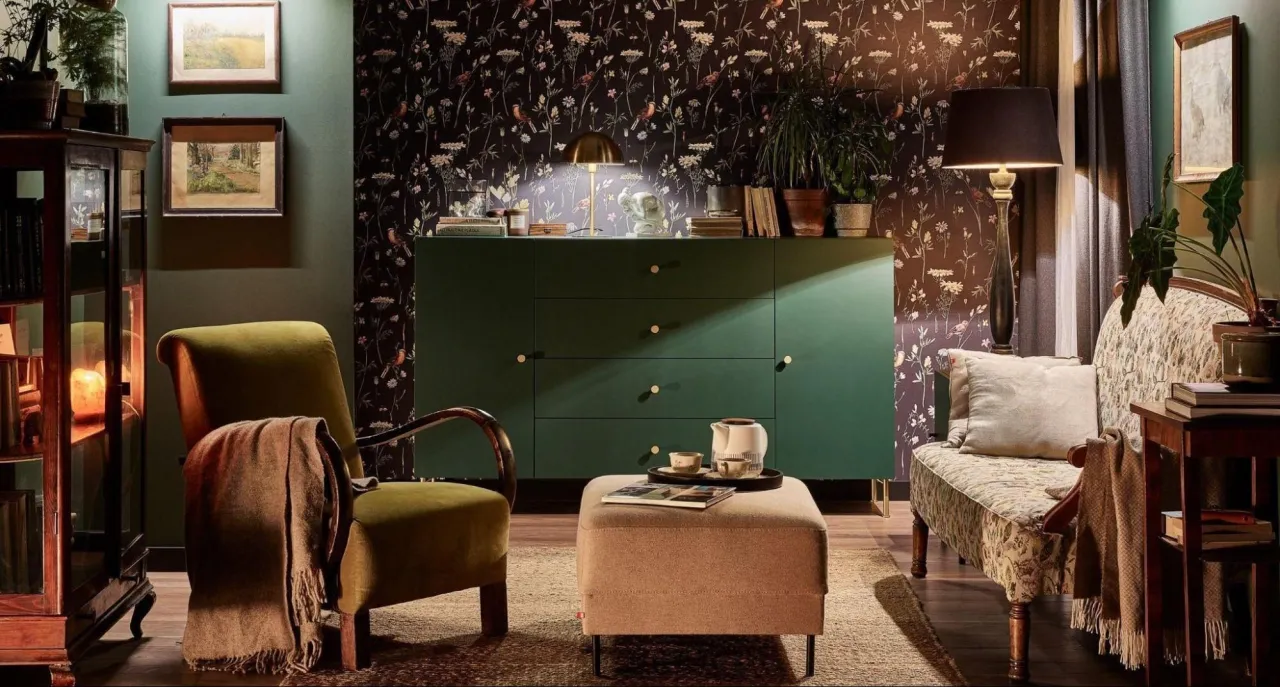 Zdjęcie Jak urządzić salon ze starymi meblami i uniknąć stylowej wpadki