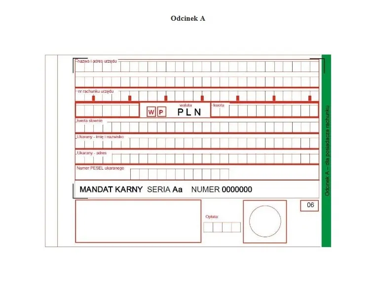 Zdjęcie Jak wygląda mandat? Sprawdź, co zawiera i jak uniknąć błędów przy płatności