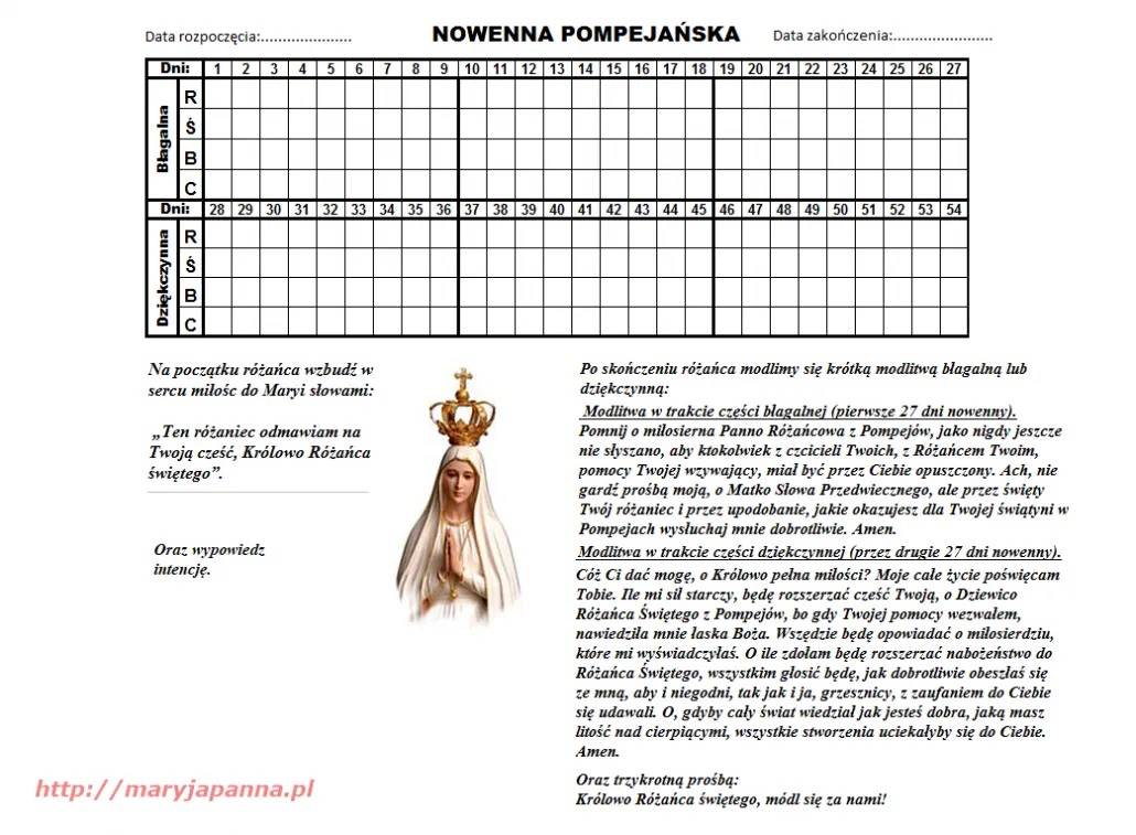 Zdjęcie Litania pompejańska: jak modlitwa zmienia życie i przyciąga łaski