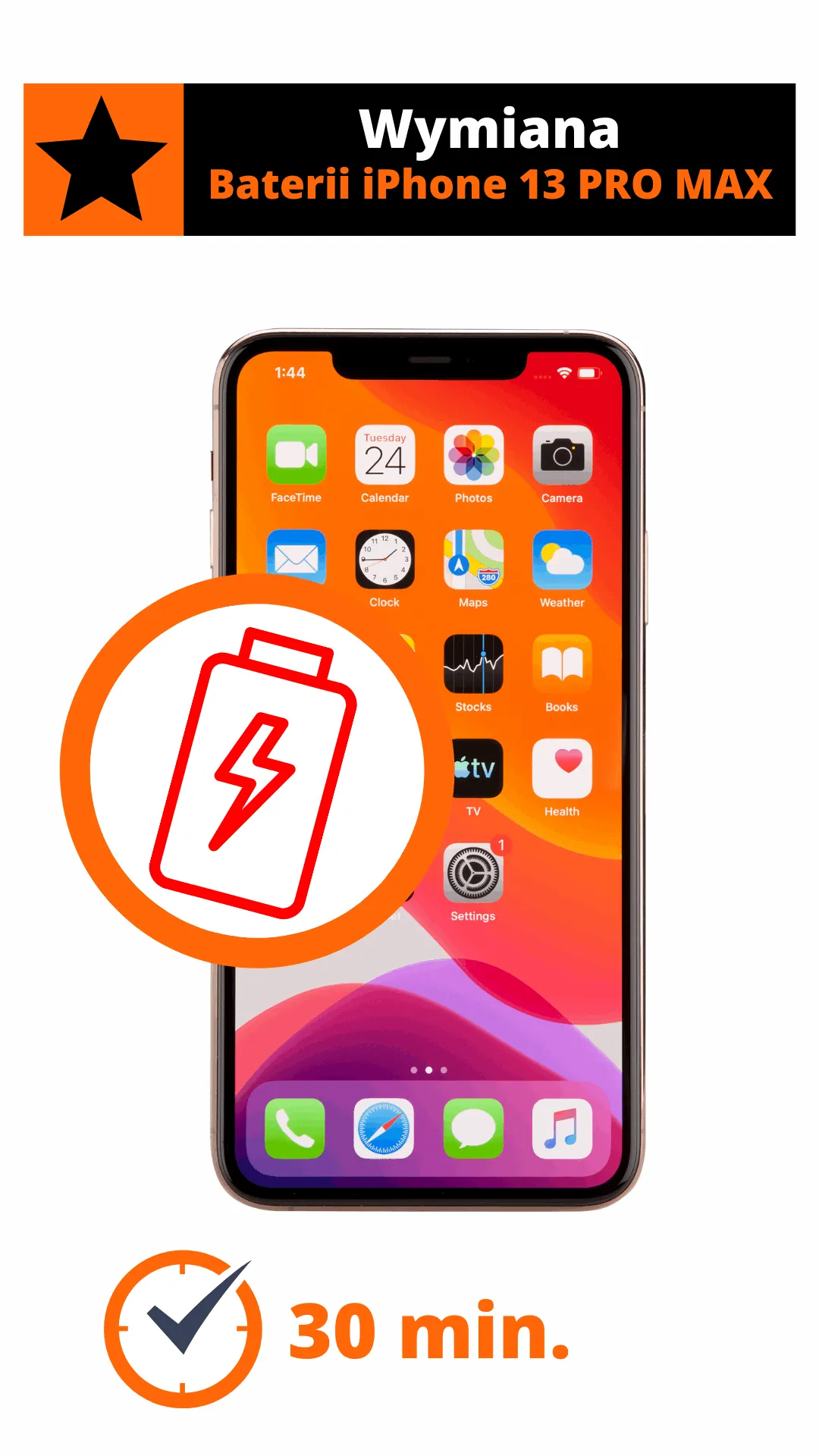Zdjęcie Ile naprawdę kosztuje wymiana baterii w iPhone 13 Pro? Sprawdź ceny i oszczędź!