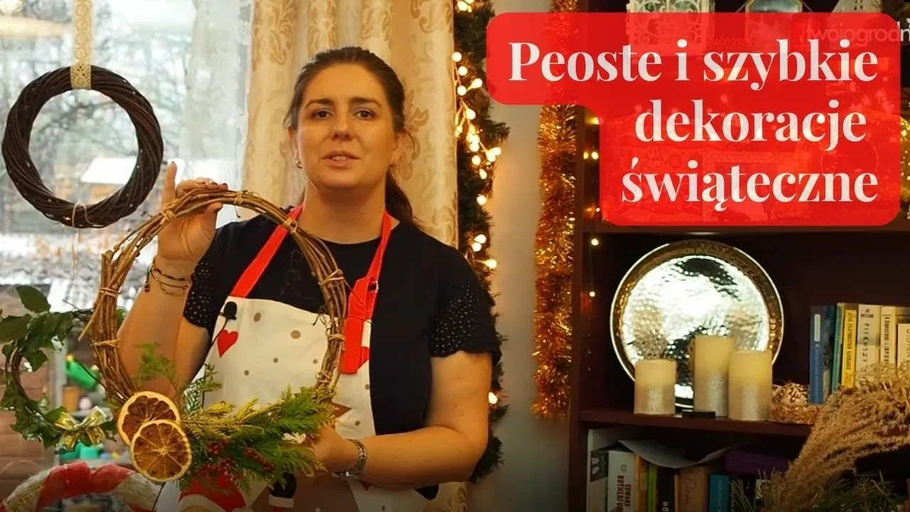 Zdjęcie Ozdoby świąteczne do ogrodu jak zrobić - proste i efektowne pomysły