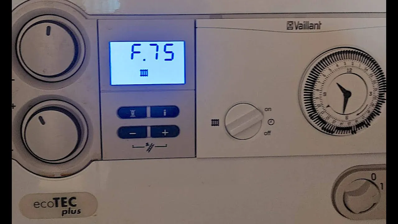 Zdjęcie Jak samodzielnie naprawić błąd F75 w kotle Vaillant – proste kroki i porady