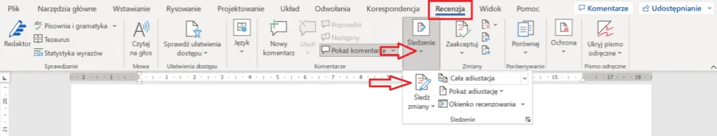 Zdjęcie Jak wyłączyć śledzenie zmian w Wordzie i uniknąć problemów z edytowaniem