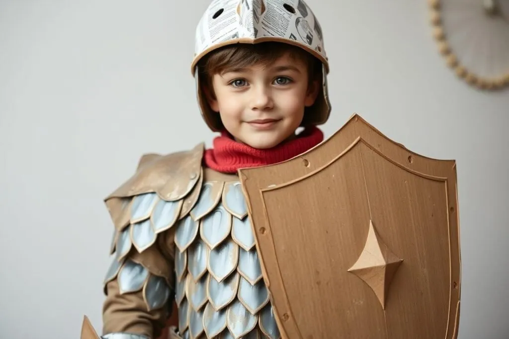 Zdjęcie Jak zrobić strój rycerza z kartonu - łatwe kroki i pomysły na dekoracje