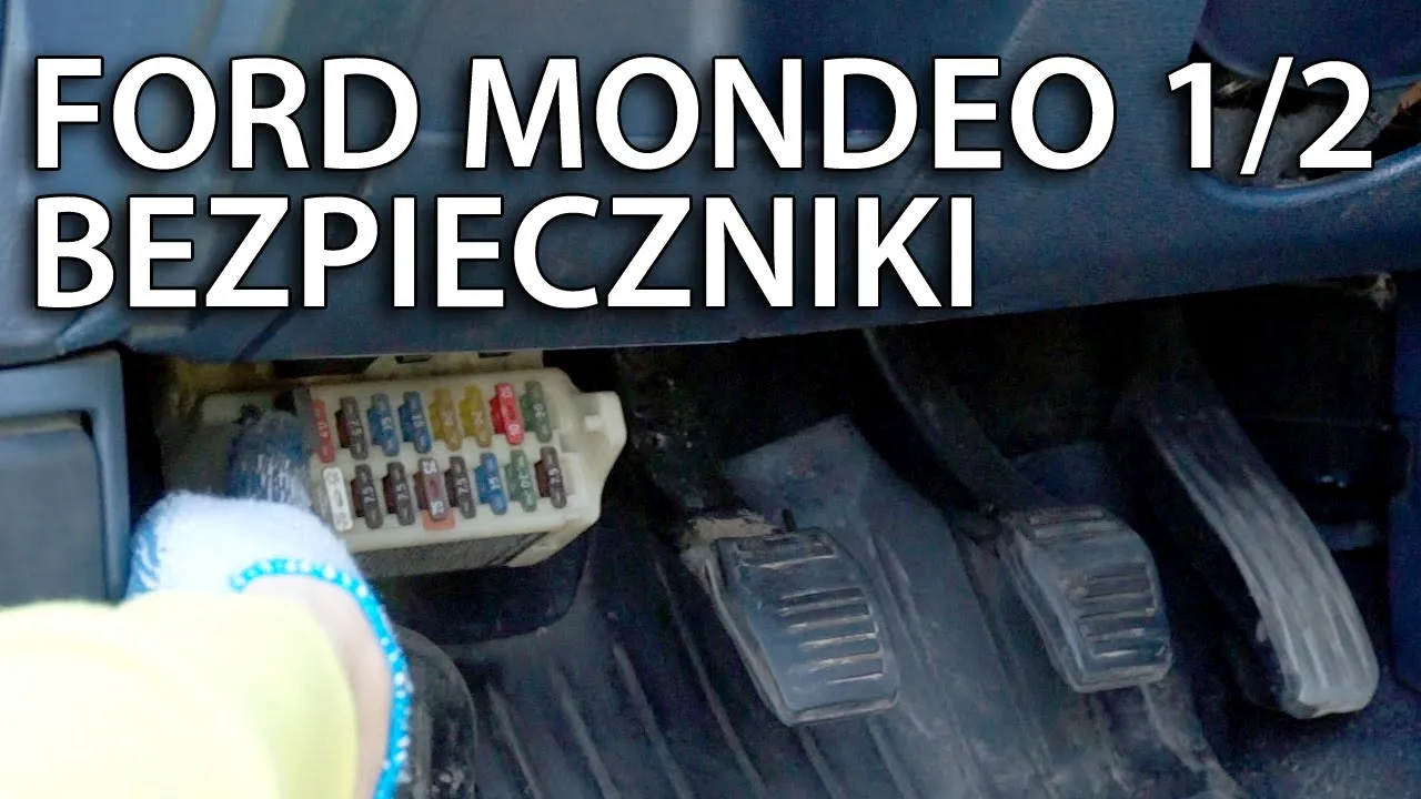 Zdjęcie Gdzie są bezpieczniki w Ford Mondeo Mk4? Zobacz, aby uniknąć problemów