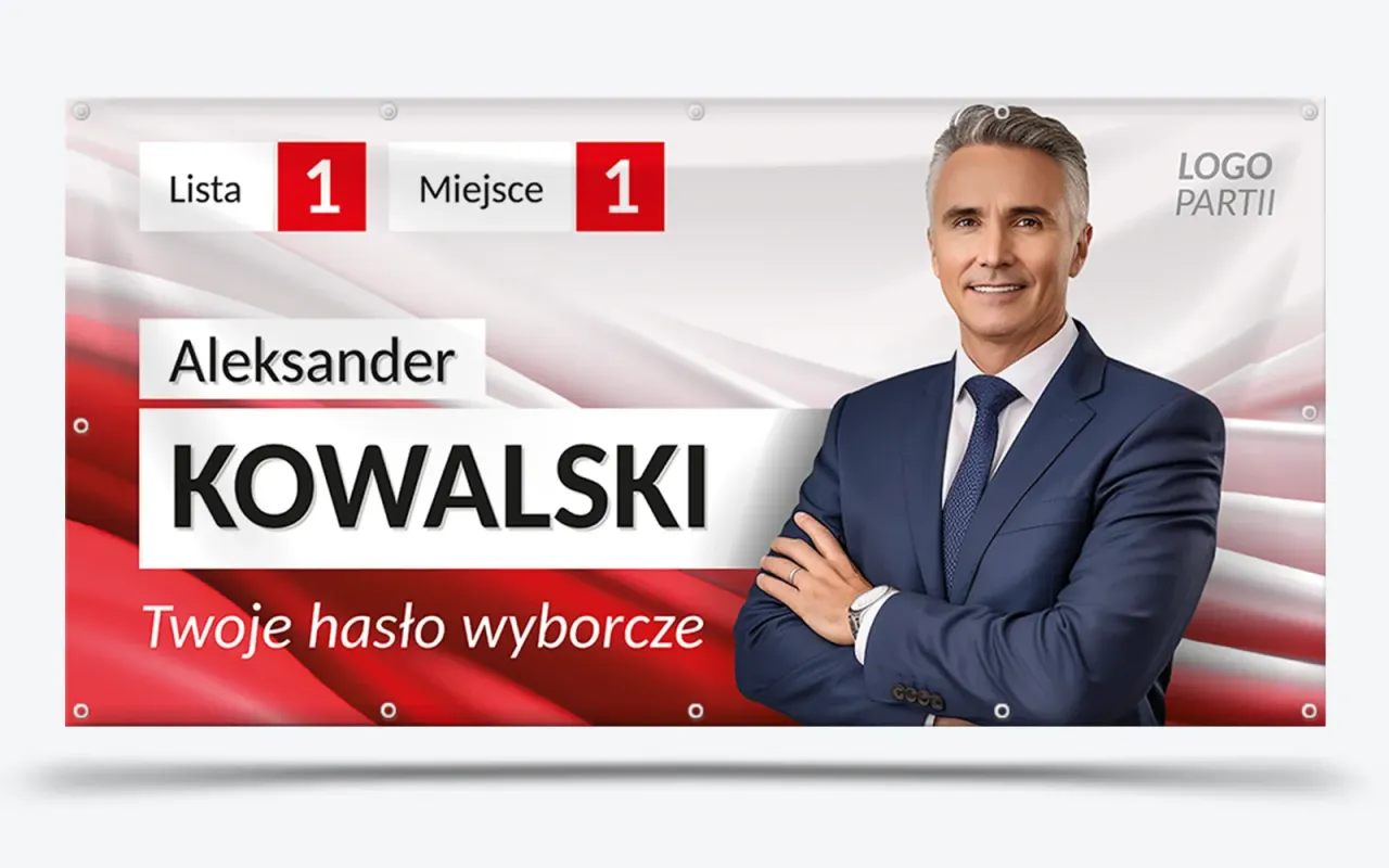 Zdjęcie Ile kosztuje baner wyborczy? Ceny i porady dla kandydatów