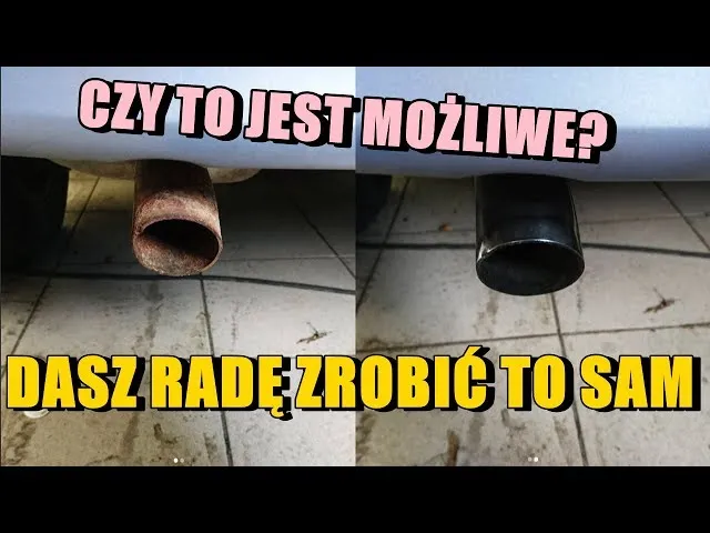 Zdjęcie Jak wyczyścić końcówki wydechu i pozbyć się trudnych plam