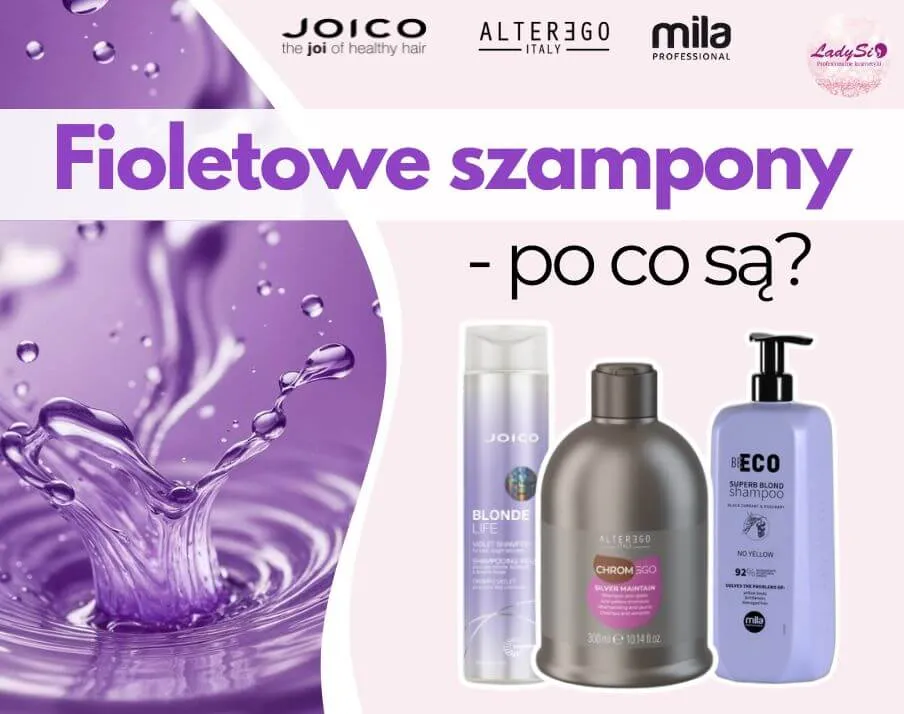 Zdjęcie Jak stosować fioletowe kosmetyki na włosy blond - skuteczna pielęgnacja