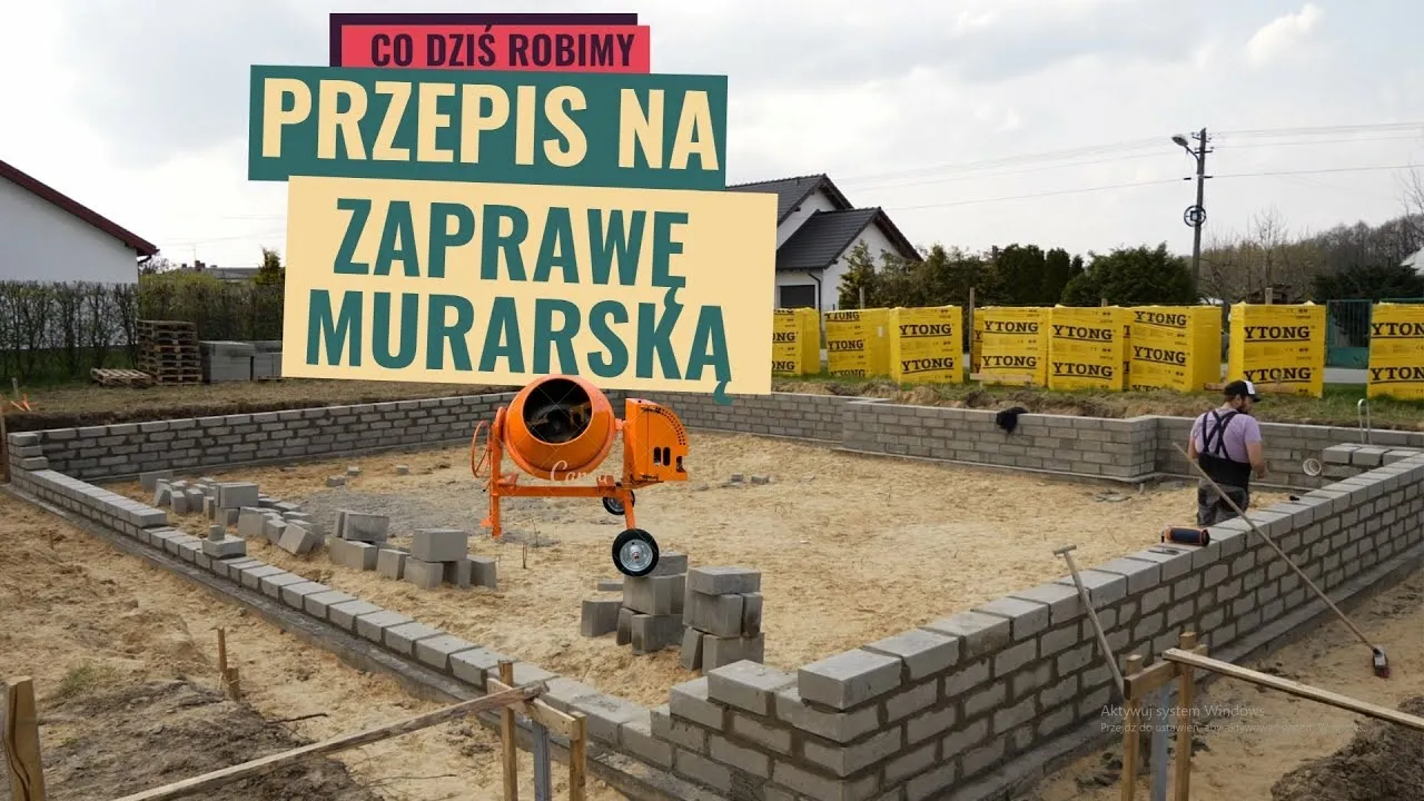 Zdjęcie Jaką zaprawę wybrać do murowania bloczków betonowych - poradnik