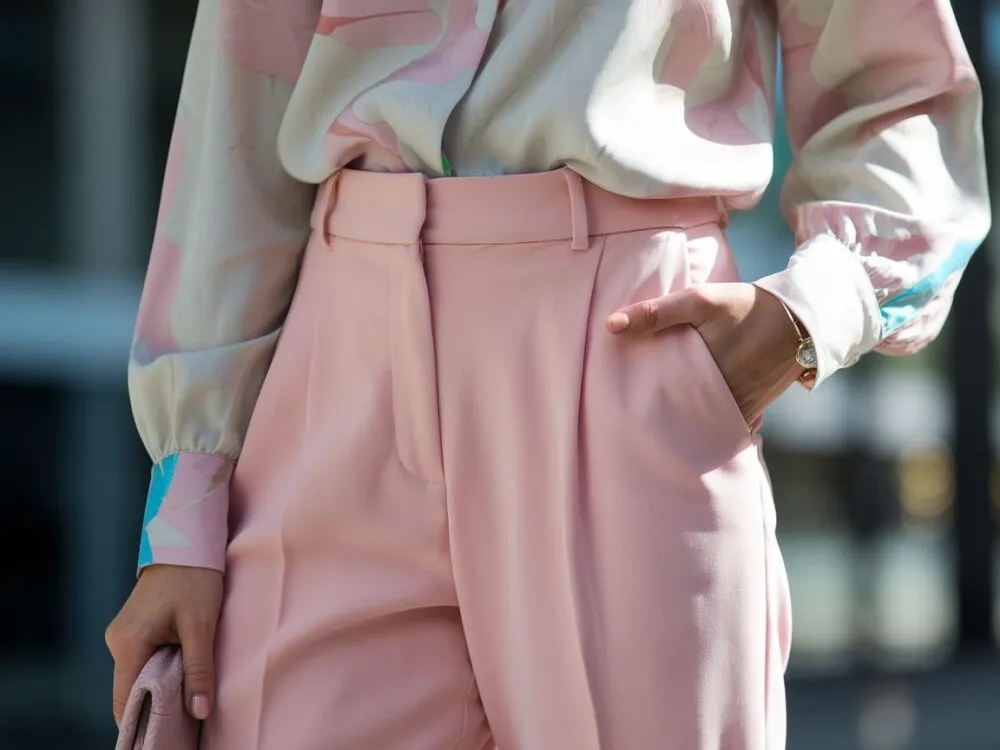 Zdjęcie Różowe spodnie: Jak dobrać bluzkę? Poradnik stylistki.