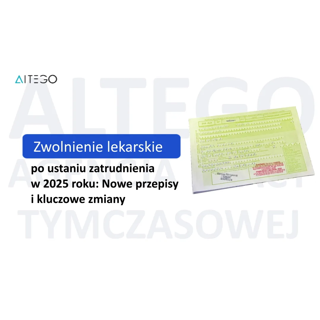 Zdjęcie Zwolnienie lekarskie po ustaniu zatrudnienia: jak prawidłowo wpisać NIP