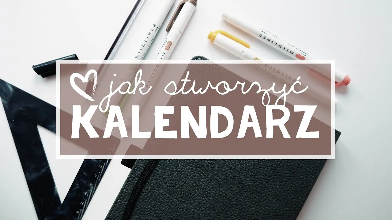 Zdjęcie Stwórz swój idealny organizer kalendarz DIY – łatwe kroki i pomysły