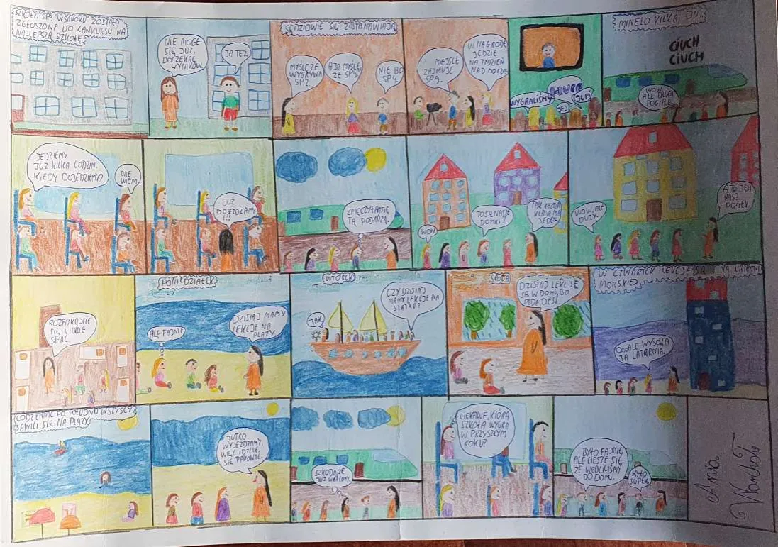 Zdjęcie Jak narysować komiks do szkoły podstawowej - proste techniki i pomysły