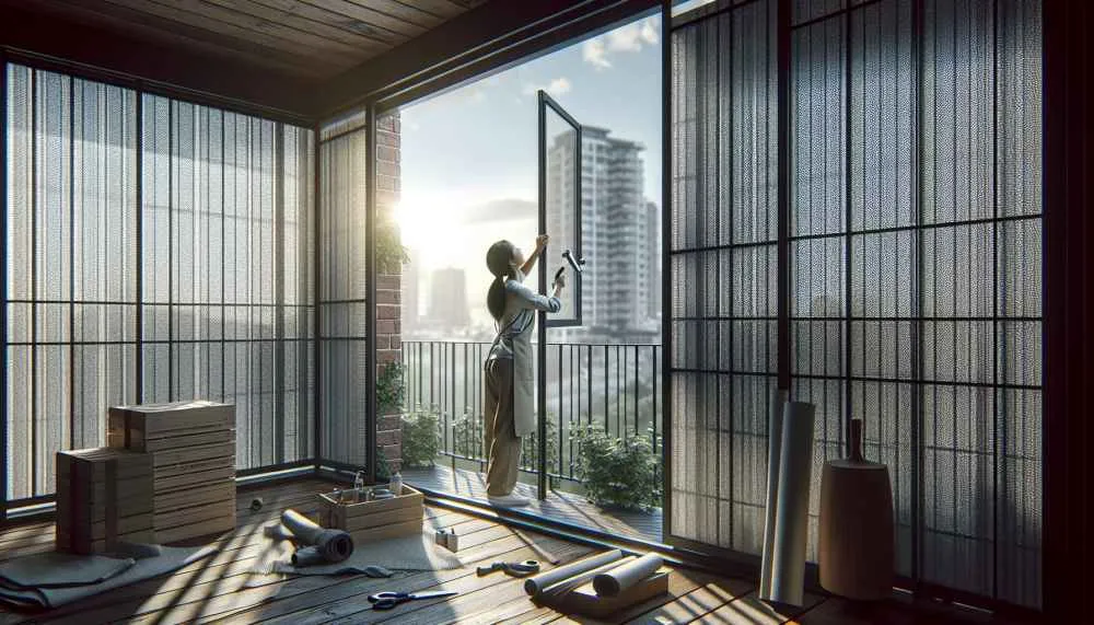 Zdjęcie Czym zasłonić okno balkonowe, aby zapewnić prywatność i styl?