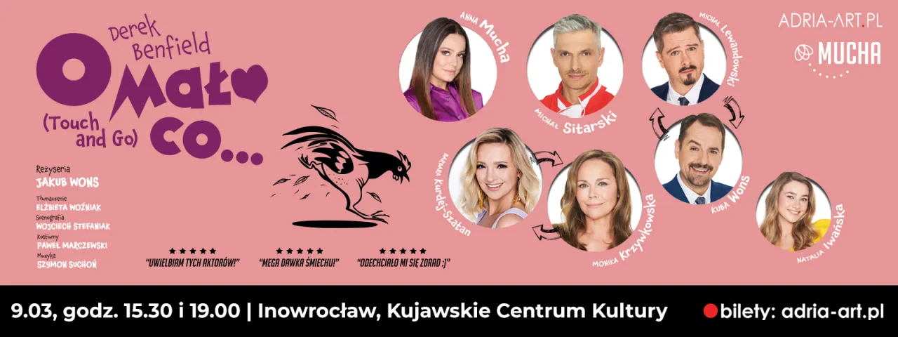Zdjęcie O mało co spektakl - zaskakująca fabuła i emocjonujące występy