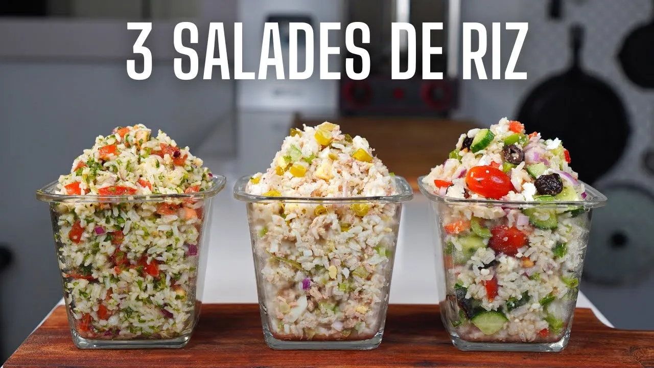 Zdjęcie Salade de riz : réussissez-la sans qu'elle colle ! Recettes & astuces