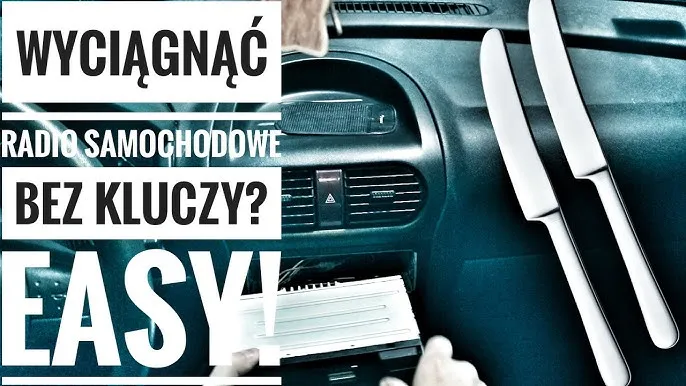 Zdjęcie Jak bezpiecznie wyjąć radio samochodowe bez uszkodzenia auta – krok po kroku
