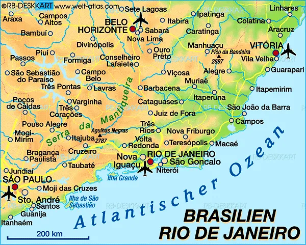 Zdjęcie Gdzie dokładnie leży Rio de Janeiro? Poznaj jego położenie i ciekawostki geograficzne