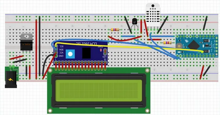 Zdjęcie Jak zbudować stację pogodową z czujnikiem ciśnienia atmosferycznego Arduino