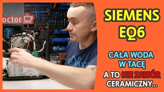 Zdjęcie Jak rozebrać ekspres do kawy Siemens EQ6 bez ryzyka uszkodzenia