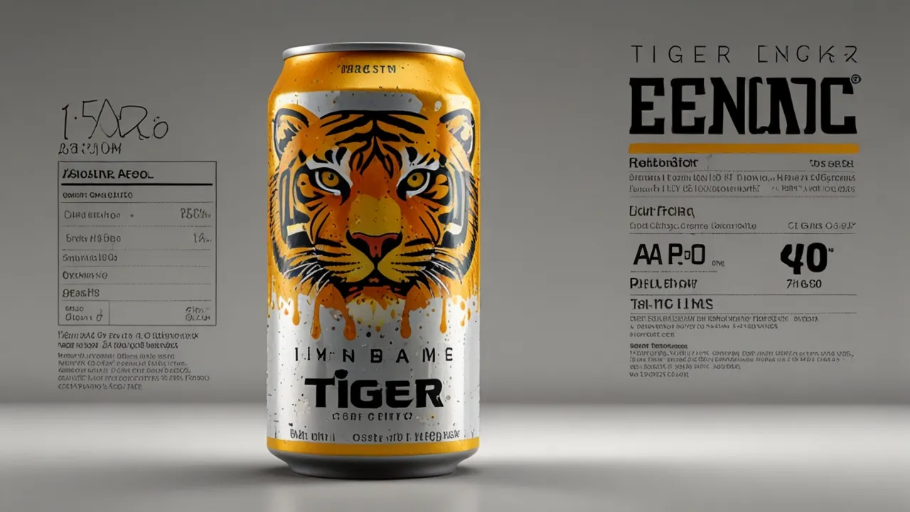 Zdjęcie Ile tiger ma kalorii? Dowiedz się prawdy o wartościach odżywczych napoju