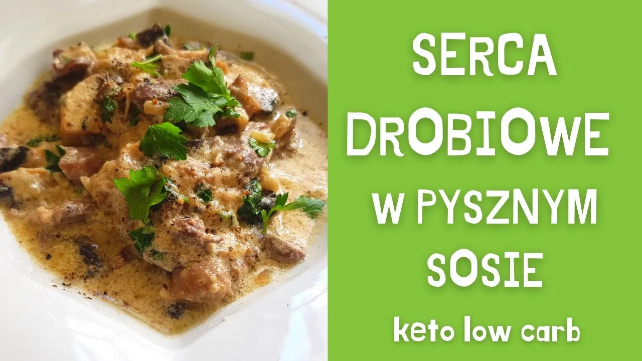 Zdjęcie Aromatyczne serca drobiowe według Okrasy – prosty przepis na obiad