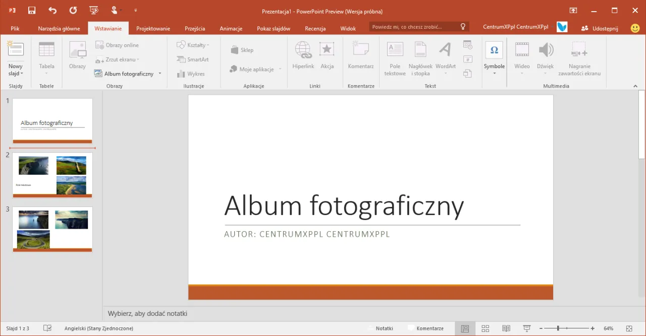 Zdjęcie Jak zrobić album fotograficzny w PowerPoint - krok po kroku z poradami