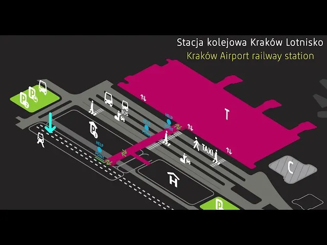 Zdjęcie Skąd odjeżdża kolejka na lotnisko w Krakowie? Sprawdź, co musisz wiedzieć