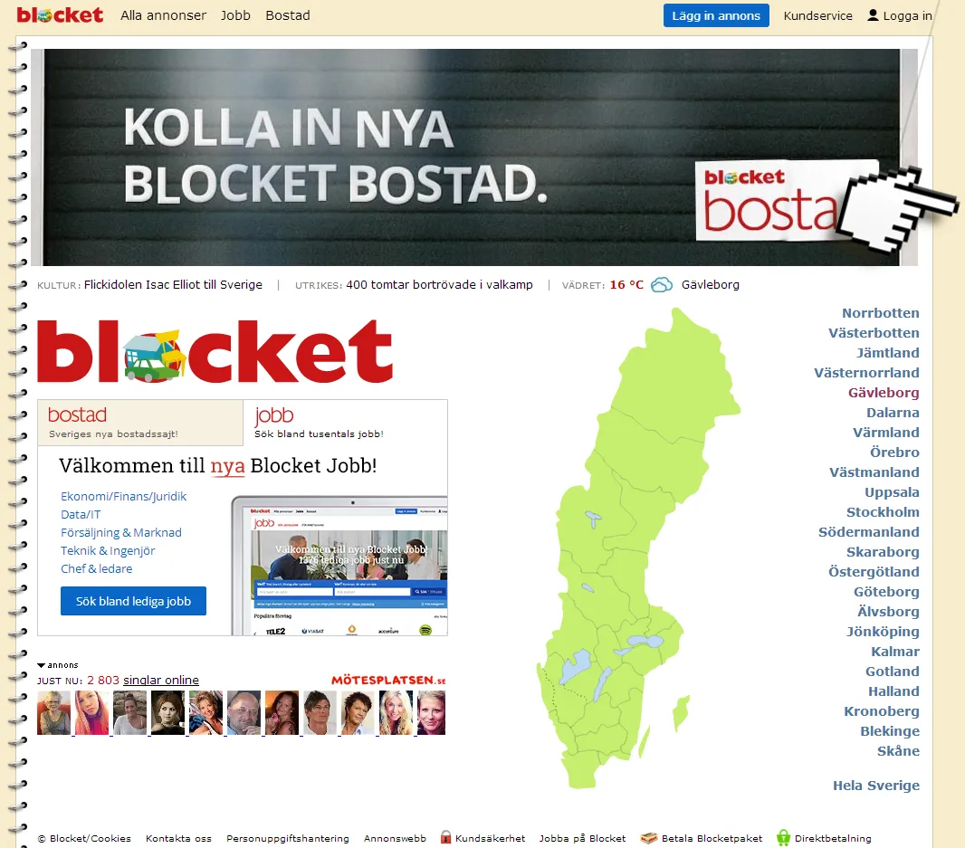 Zdjęcie Blocket Szwecja: Najpopularniejsza platforma ogłoszeń online