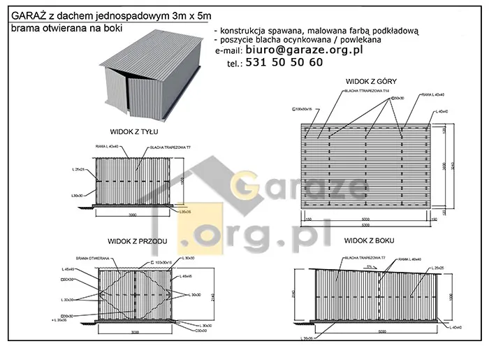 Zdjęcie Jak zrobić garaż blaszany - proste kroki do samodzielnej budowy garażu
