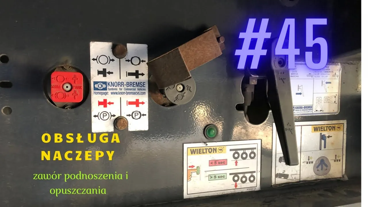 Zdjęcie Jak opuścić oś w naczepie Krone - uniknij problemów z podnoszeniem