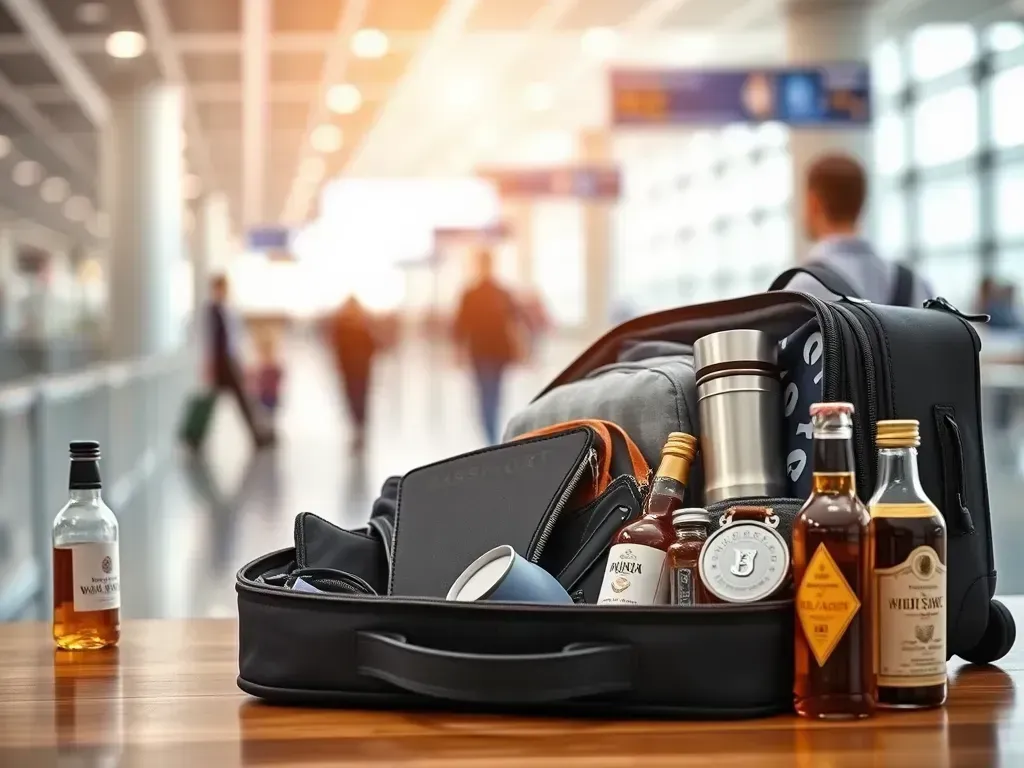 Zdjęcie Przewożenie alkoholu w bagażu rejestrowanym: zasady i limity lotnicze