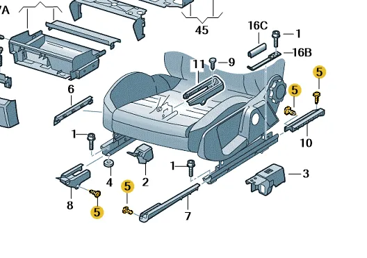 Zdjęcie Montaż podgrzewanych foteli Audi A4 B6 - uniknij problemów z instalacją