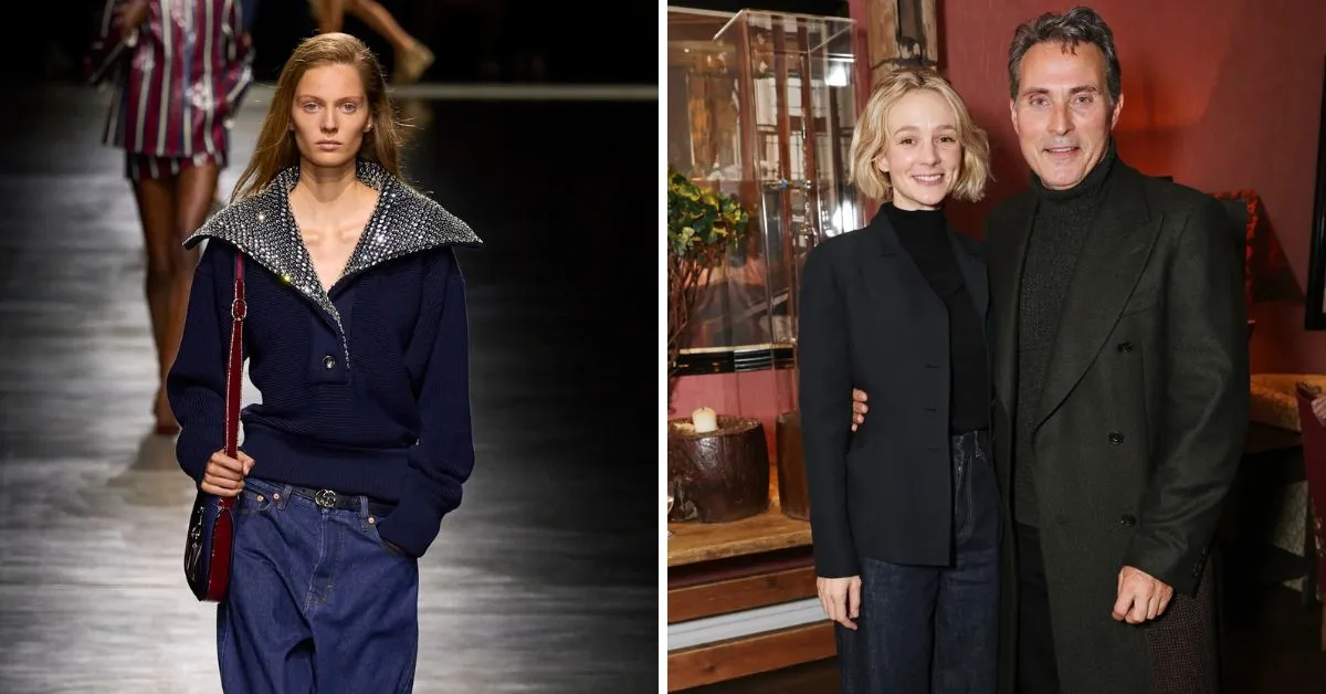 Zdjęcie Stylizacje z granatowymi jeansami, które odmienią Twój look na zawsze