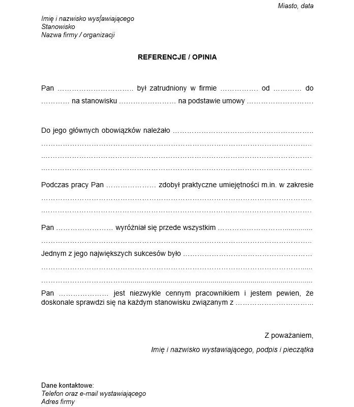 Zdjęcie Profesjonalne referencje pracownicze: unikaj błędów i zaskocz pracodawcę