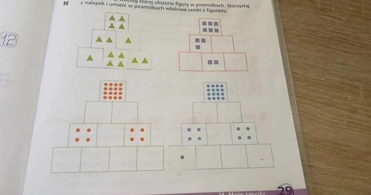 Zdjęcie Odkryj zasadę układu figur w piramidkach i zrozum ich logikę