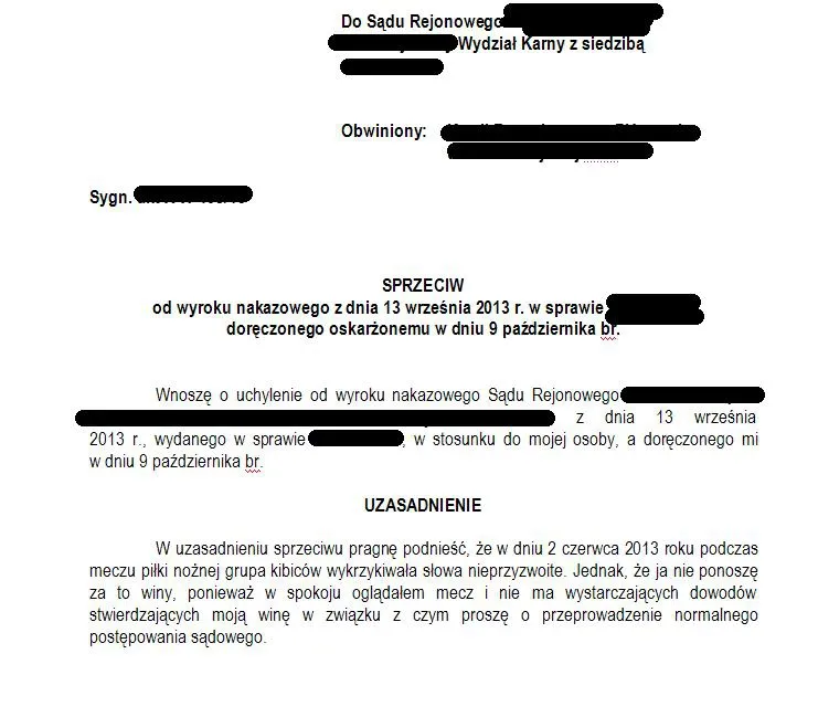 Zdjęcie Sprzeciw od wyroku nakazowego: liczba odpisów, których potrzebujesz