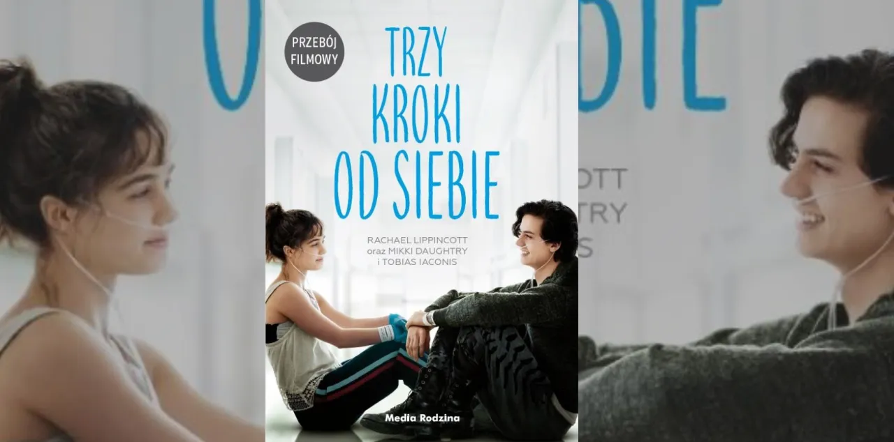 Zdjęcie Trzy kroki od siebie książka autorzy: historia miłości w obliczu choroby