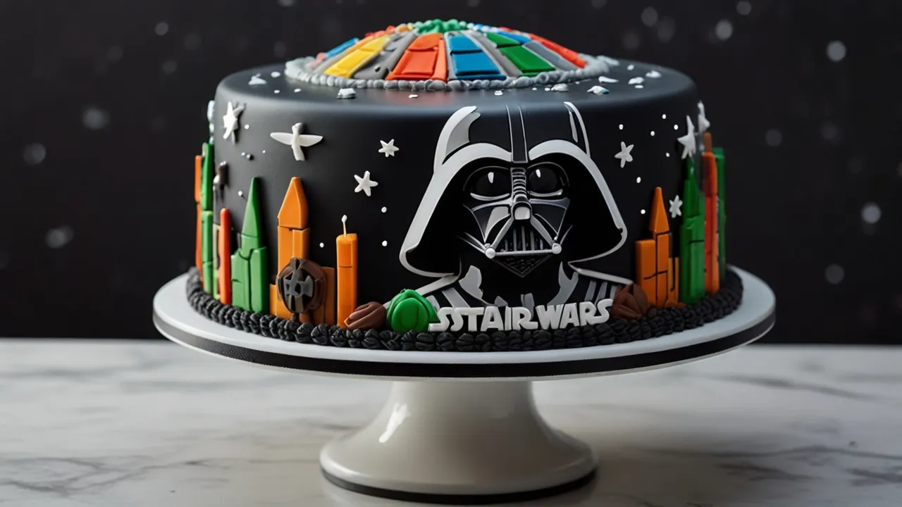 Zdjęcie Opłatek na tort Star Wars: jak wybrać idealną dekorację