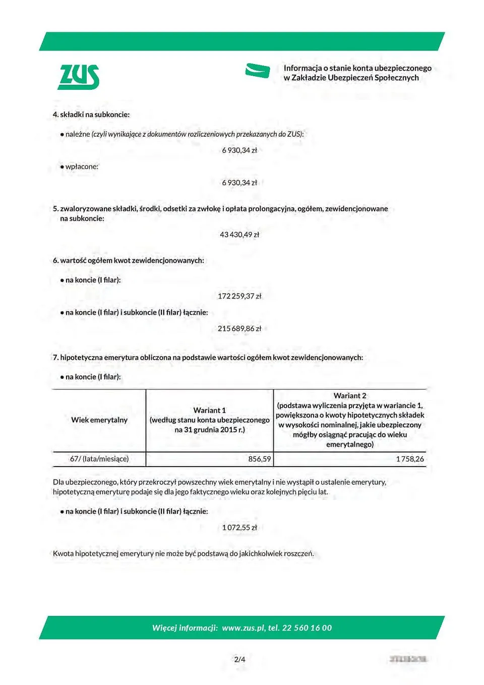Zdjęcie Decyzja ZUS o przyznaniu emerytury: Co zawiera i jak ją czytać?