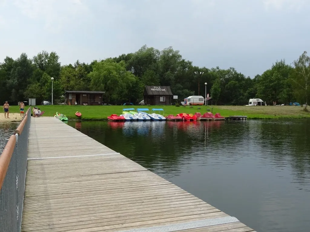 Zdjęcie Plaża Zwierzyniec i staw Rudka - najlepsze letnie kąpieliska Roztocza